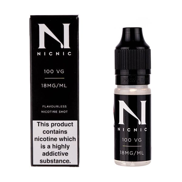 BUY 1 GET 1 FREE | 100VG 18mg Nicotine Shot by Nic NicVAPE INDIA - Vape India