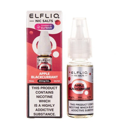 BUY 1 GET 1 FREE | Apple Blackcurrant Nic Salt E - Liquid by Elf Bar ELFLIQVAPE INDIA - Vape India