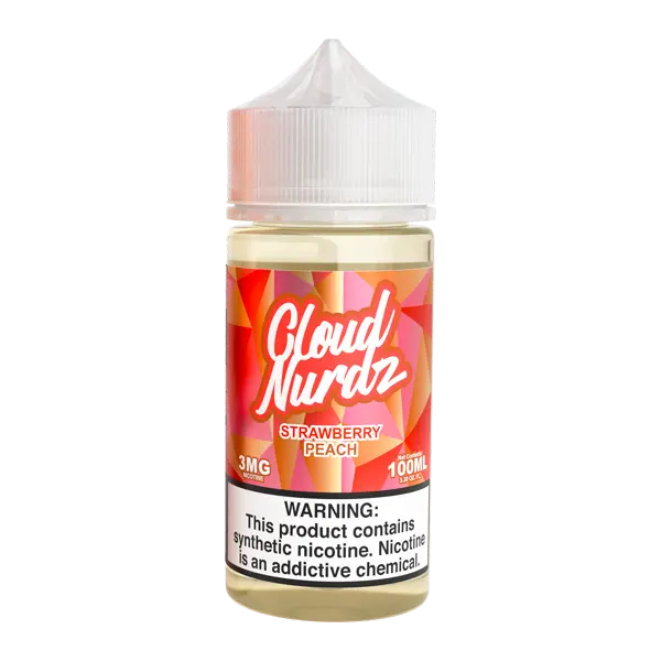 BUY 1 GET 1 FREE Strawberry Peach Cloud Nurdz eJuice | The Herbal Store