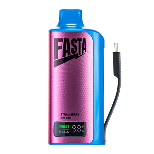 BUY 1 GET 1 FREE Strawberry Gelato FASTA PLUGIN 18000 | Vape Amazon India FASTA