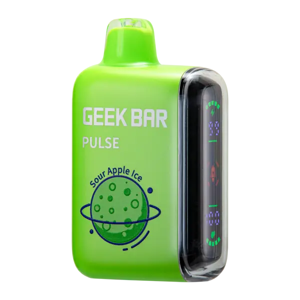 BUY 1 GET 1 FREE Sour Apple Ice Geek Bar Pulse | The Herbal Store
