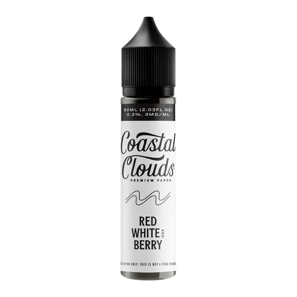 BUY 1 GET 1 FREE Red White & Berry Coastal Clouds E-Juice | The Herbal Store