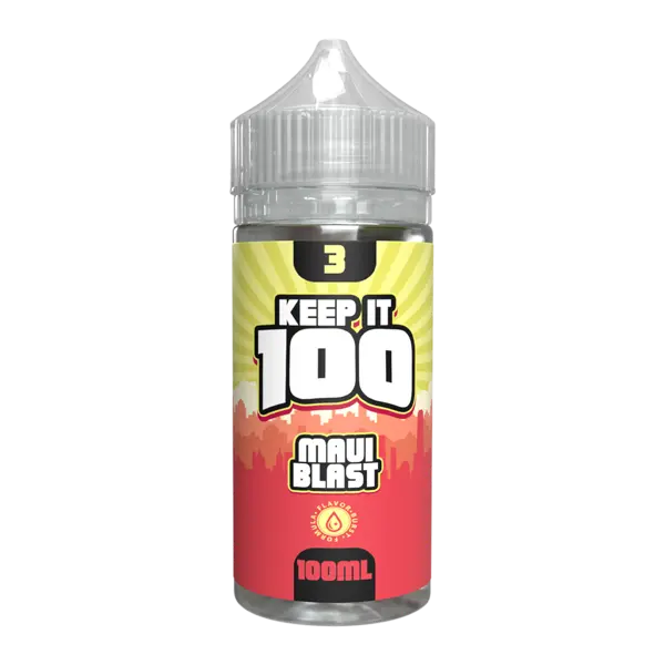 BUY 1 GET 1 FREE Maui Blast Keep It 100 Nixodine Juice | Vape Amazon India