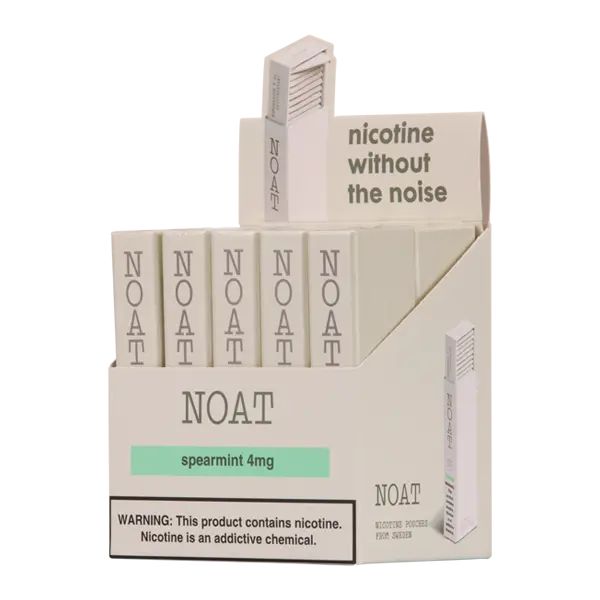 BUY 1 GET 1 FREE Spearmint NOAT Pouches | Vape Amazon India NOAT
