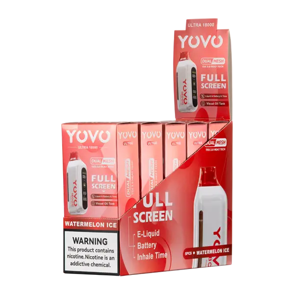 BUY 1 GET 1 FREE Watermelon Ice YOVO Ultra 18000 | Vape Amazon India Yovo