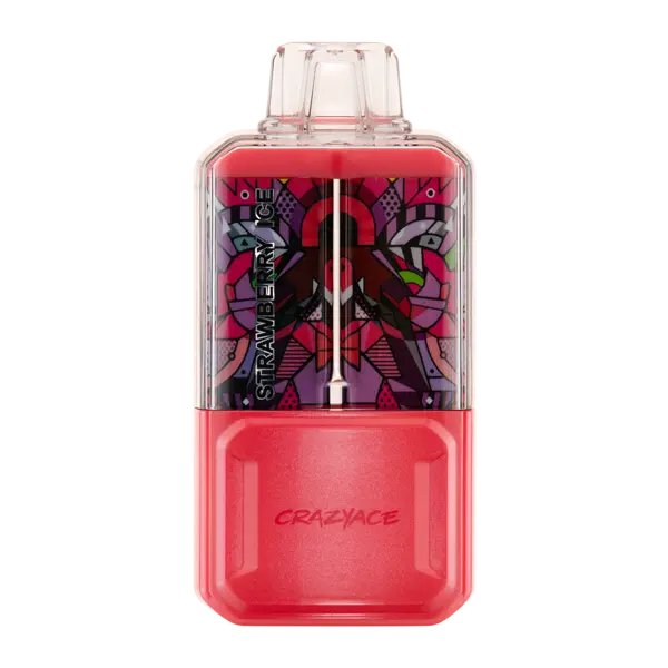 BUY 1 GET 1 FREE Strawberry Ice Crazy Ace B15000 | Vape Amazon India Crazy Ace