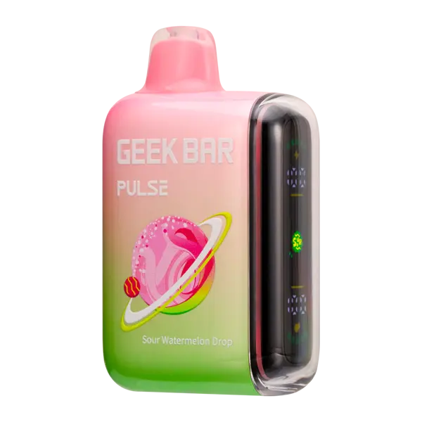 BUY 1 GET 1 FREE Sour Watermelon Drop Geek Bar Pulse | The Herbal Store