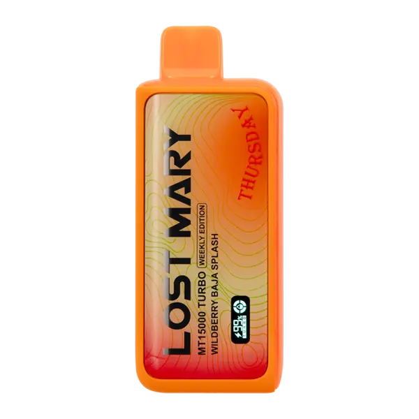 BUY 1 GET 1 FREE Wildberry Baja Splash Lost Mary MT15000 Turbo (Thursday) | The Herbal Store