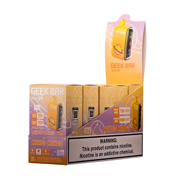 BUY 1 GET 1 FREE Mexico Mango Geek Bar Pulse | Vape Amazon India Geek Vape