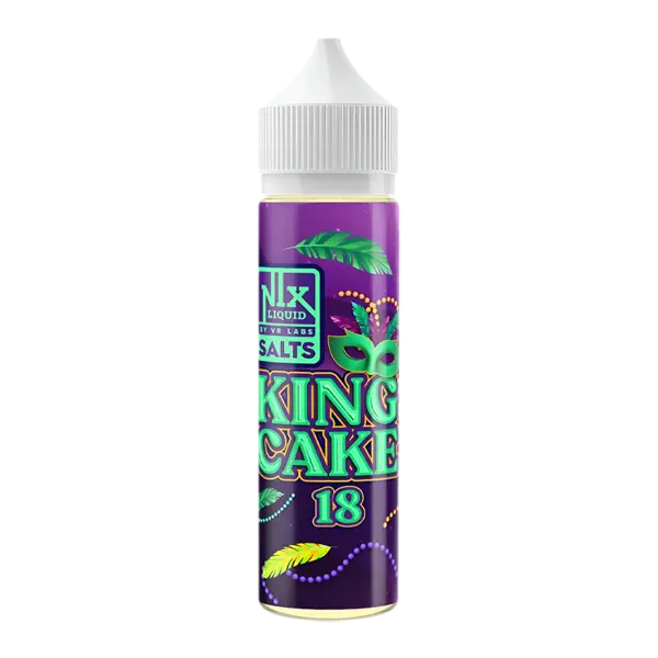 BUY 1 GET 1 FREE King Cake NIX Liquid Salts | The Herbal Store
