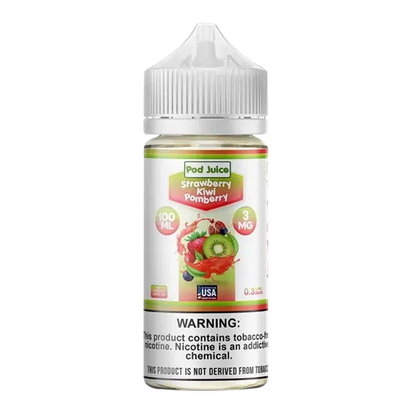 BUY 1 GET 1 FREE Strawberry Kiwi Pomberry Pod Juice 100ml | The Herbal Store