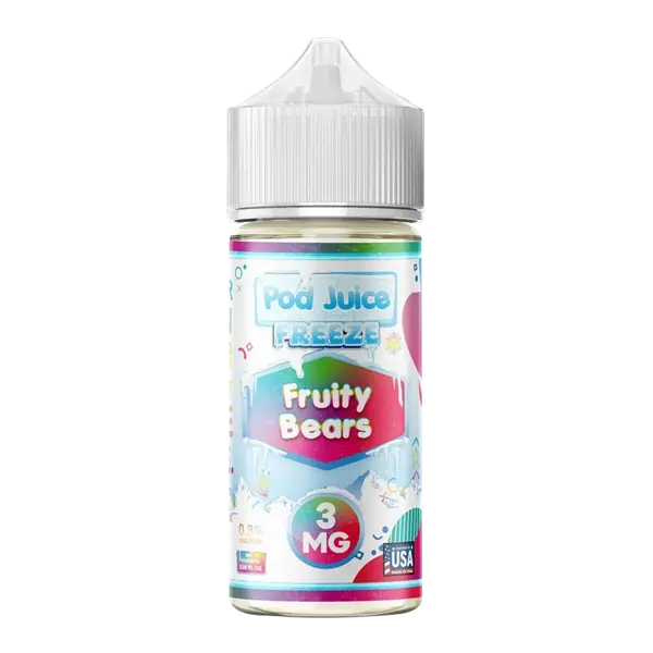 BUY 1 GET 1 FREE Fruity Bears Freeze Pod Juice 100ml | The Herbal Store