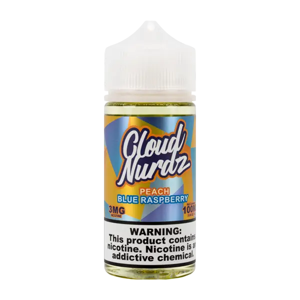 BUY 1 GET 1 FREE Peach Blue Raspberry by Cloud Nurdz 100mL | Vape Amazon India