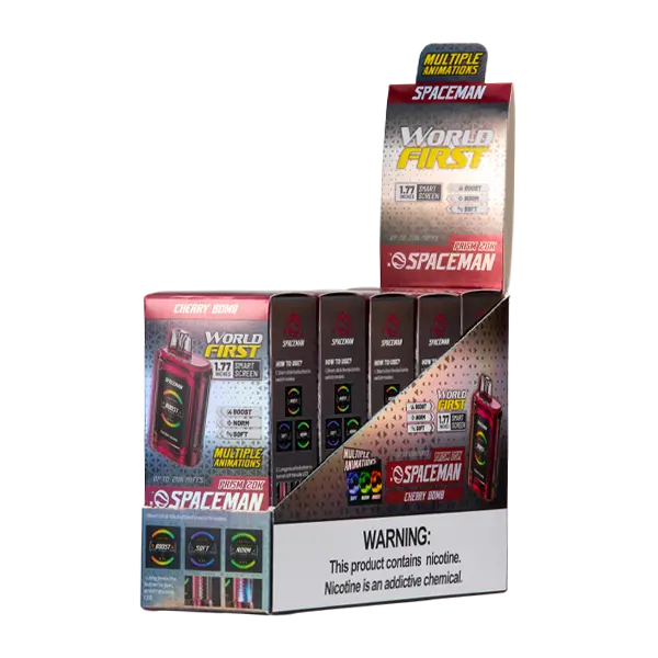 BUY 1 GET 1 FREE Cherry Bomb Spaceman Prism 20k | Vape Amazon India Spaceman