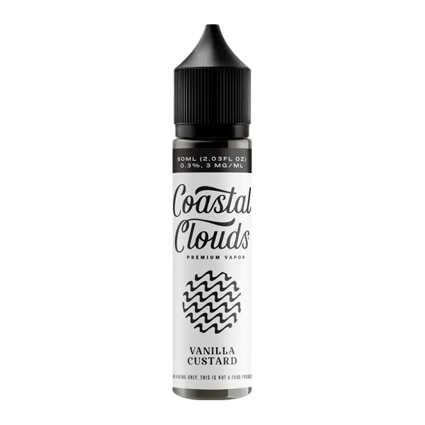 BUY 1 GET 1 FREE Vanilla Custard Coastal Clouds E-Juice | The Herbal Store