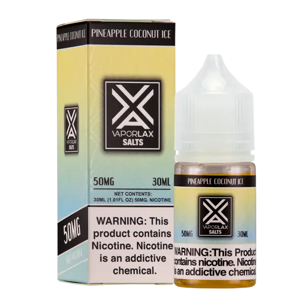 BUY 1 GET 1 FREE Pineapple Coconut Ice VaporLax Salt | The Herbal Store