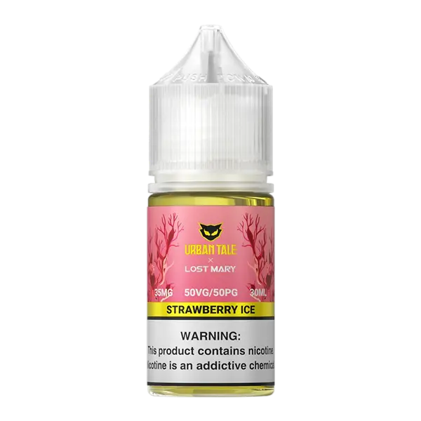 BUY 1 GET 1 FREE Strawberry Ice Urban Tale X Lost Mary Vape Juice | The Herbal Store