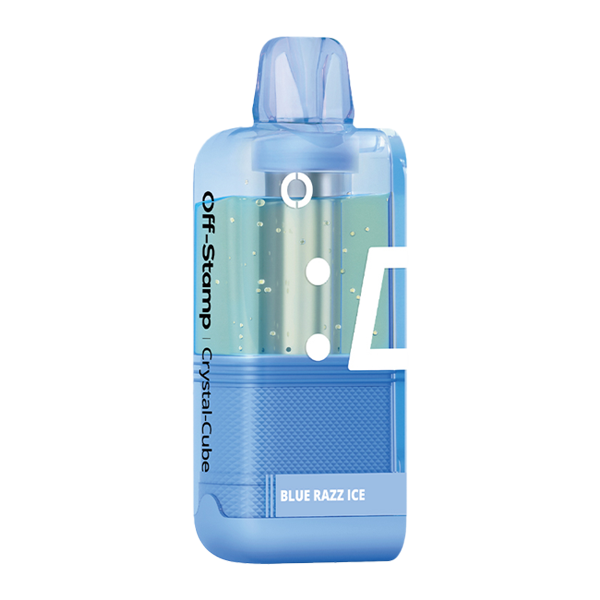 BUY 1 GET 1 FREE Blue Razz Ice Off Stamp X-Cube Disposable (Crystal) | Vape Amazon India