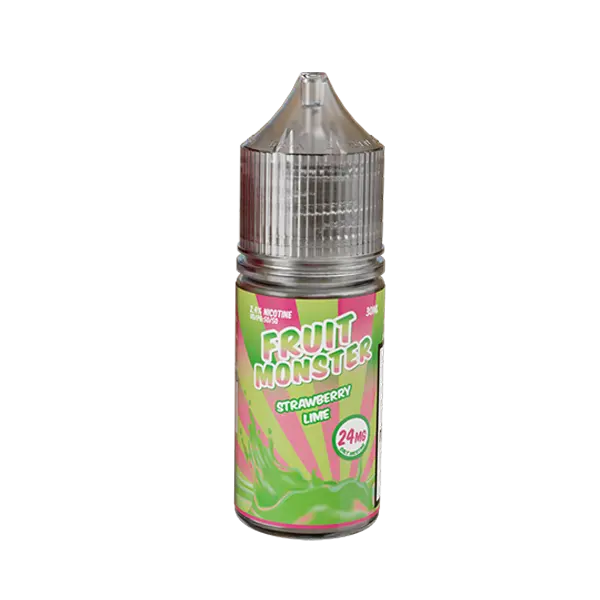 BUY 1 GET 1 FREE Strawberry Lime Fruit Monster Salt by Monster Labs | Vape Amazon India