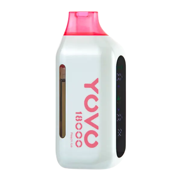 BUY 1 GET 1 FREE Peach Ice YOVO Ultra 18000 | Vape Amazon India