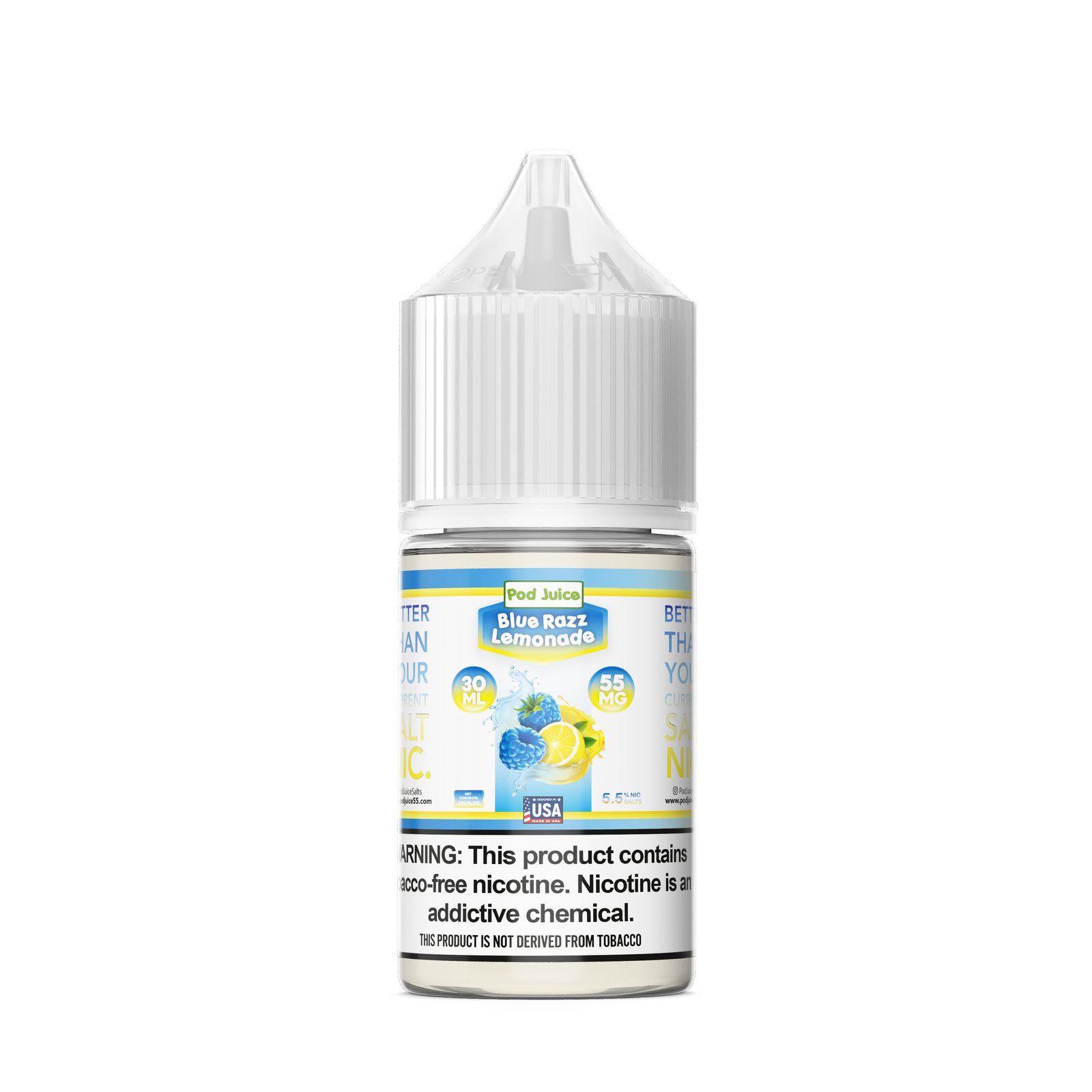 BUY 1 GET 1 FREE Blue Razz Lemonade Pod Juice | Vape Amazon India