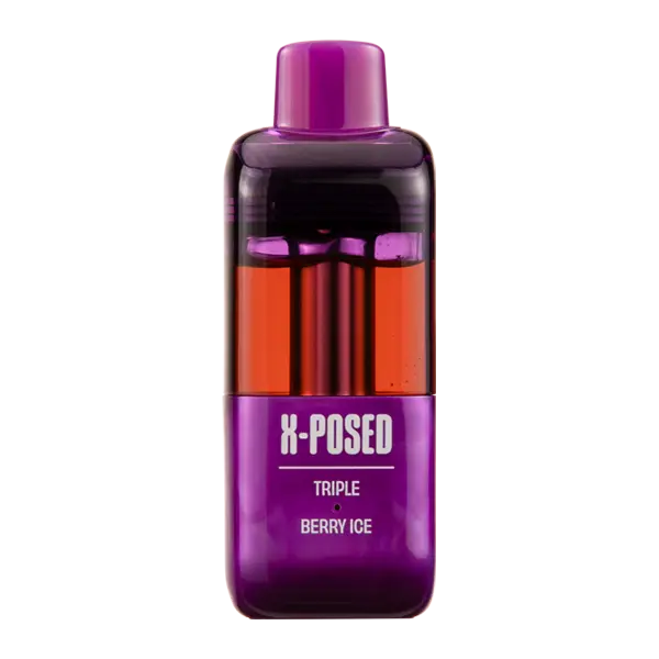 BUY 1 GET 1 FREE Triple Berry Ice X-Posed 35K Disposable | The Herbal Store