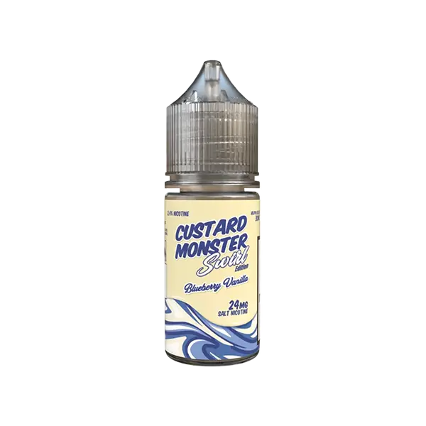 BUY 1 GET 1 FREE Blueberry Vanilla Custard Monster Salt by Monster Labs | Vape Amazon India