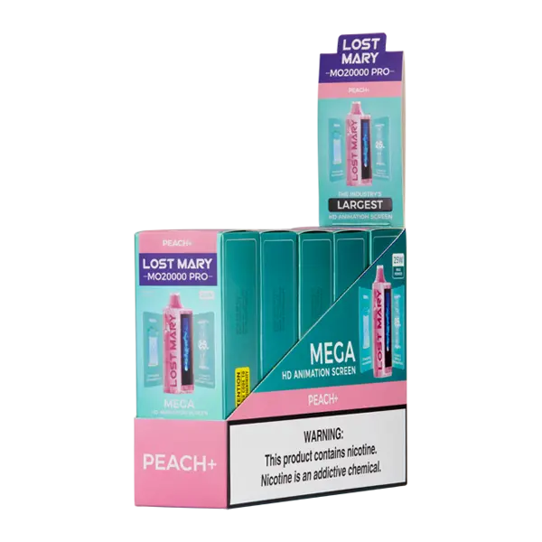 BUY 1 GET 1 FREE Peach+ Lost Mary MO20000 PRO | Vape Amazon India Lost Mary