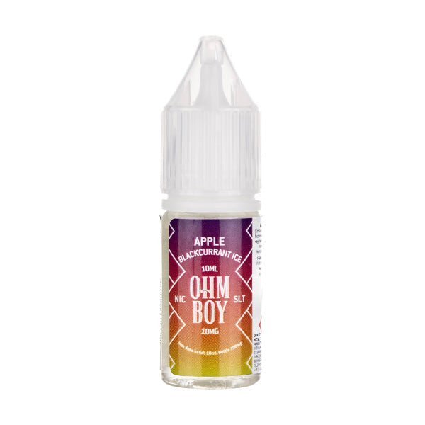 BUY 1 GET 1 FREE | Apple Blackcurrant Ice Nic Salt E - Liquid by Ohm Boy SLTVAPE INDIA - Vape India
