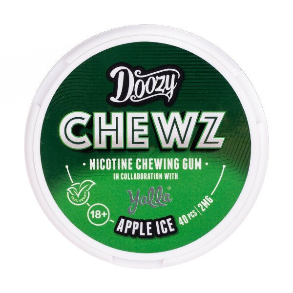 BUY 1 GET 1 FREE | Apple Ice Chewing Gum by Doozy ChewzVAPE INDIA - Vape India