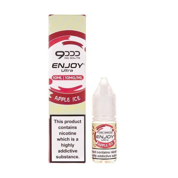 BUY 1 GET 1 FREE | Apple Ice Nic Salt E - Liquid by Enjoy Ultra 9000VAPE INDIA - Vape India