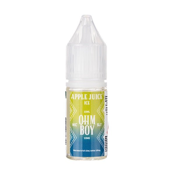 BUY 1 GET 1 FREE | Apple Juice Nic Salt E - Liquid by Ohm Boy SLTVAPE INDIA - Vape India