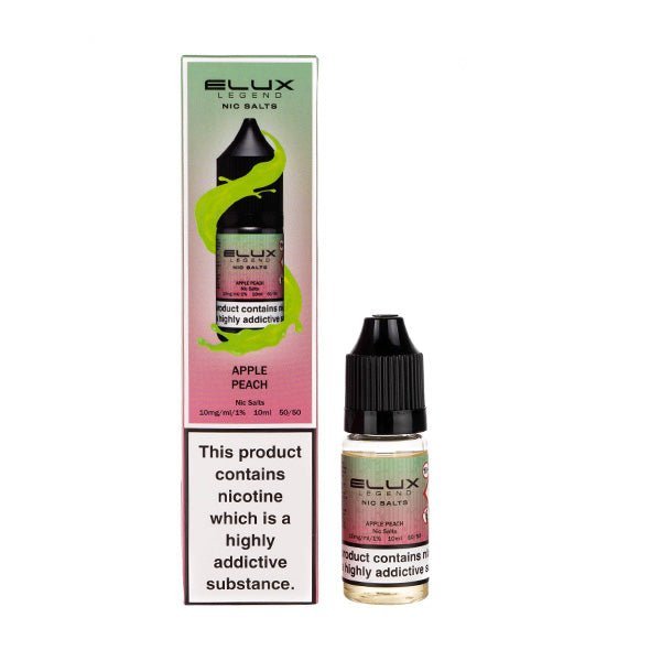 BUY 1 GET 1 FREE | Apple Peach Nic Salt E - Liquid by Elux LegendVAPE INDIA - Vape India