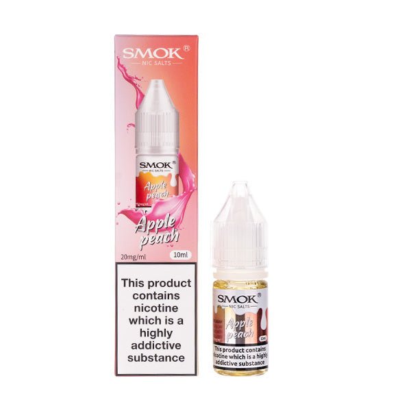 BUY 1 GET 1 FREE | Apple Peach Nic Salt E - Liquid by SMOKVAPE INDIA - Vape India
