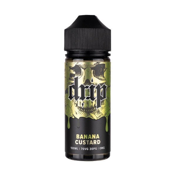 BUY 1 GET 1 FREE | Banana Custard 100ml Shortfill E - Liquid by DripVAPE INDIA - Vape India