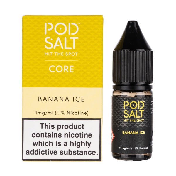 BUY 1 GET 1 FREE | Banana Ice Nic Salt E - Liquid by Pod Salt CoreVAPE INDIA - Vape India