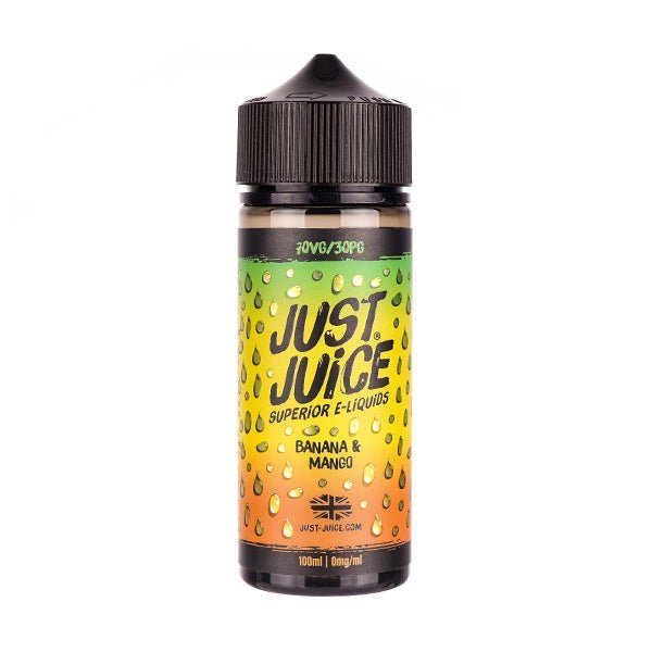 BUY 1 GET 1 FREE | Banana & Mango 100ml Shortfill E - Liquid by Just JuiceVAPE INDIA - Vape India