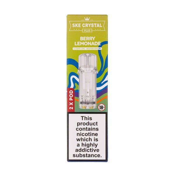 BUY 1 GET 1 FREE | Berry Lemonade Crystal Plus Prefilled Pods by SKEVAPE INDIA - Vape India
