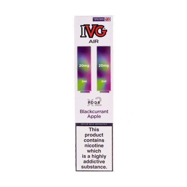 BUY 1 GET 1 FREE | Blackcurrant Apple IVG Air Pro Prefilled PodsVAPE INDIA - Vape India