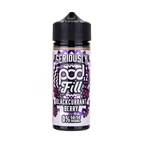 BUY 1 GET 1 FREE | Blackcurrant Berry 100ml (50/50) Shortfill by Seriously Pod Fill 2VAPE INDIA - Vape India