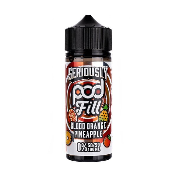 BUY 1 GET 1 FREE | Blood Orange Pineapple 100ml (50/50) Shortfill by Seriously Pod FillVAPE INDIA - Vape India