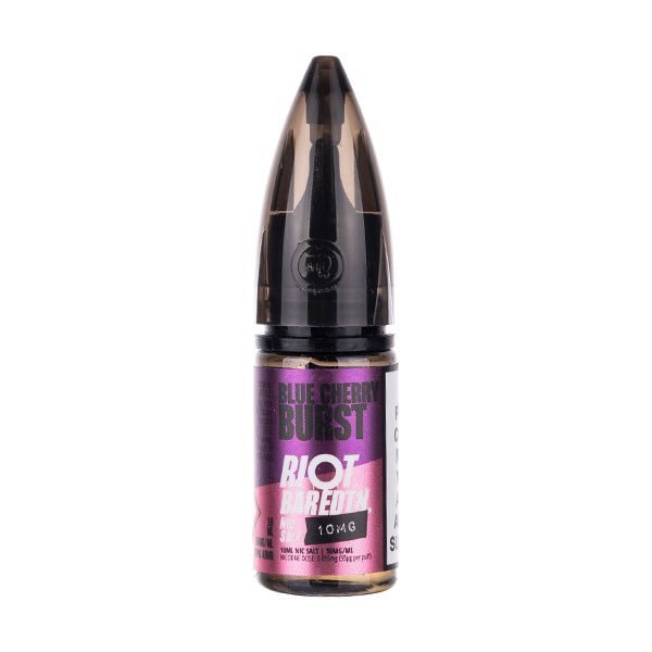 BUY 1 GET 1 FREE | Blue Cherry Burst Nic Salt E - Liquid by Riot Squad Bar EdtnVAPE INDIA - Vape India