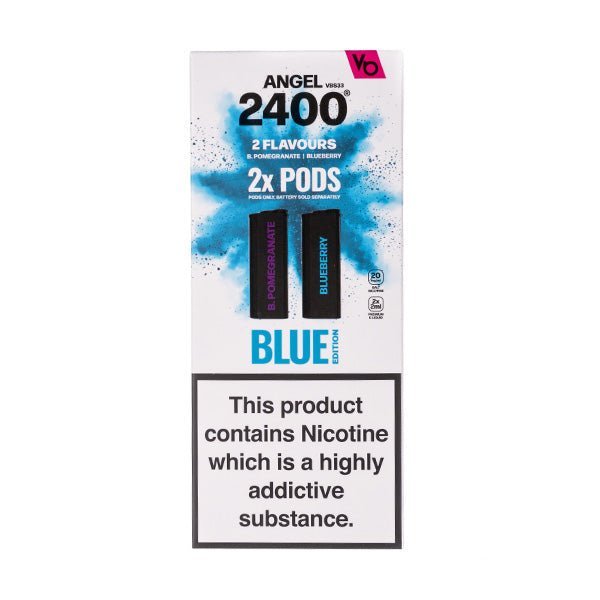 BUY 1 GET 1 FREE | Blue Edition 1 Vapes Bar Angel 2400 Prefilled PodsVAPE INDIA - Vape India