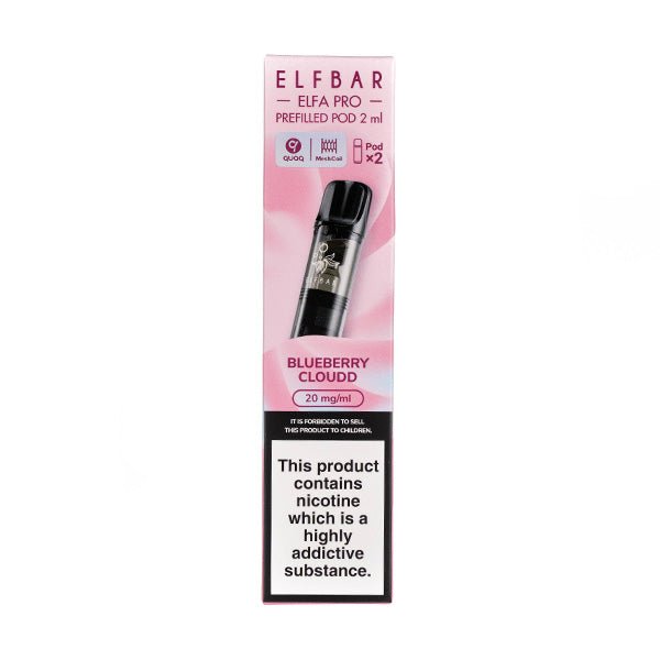 BUY 1 GET 1 FREE | Blueberry Cloudd Elfa Pro Prefilled Pods by Elf BarVAPE INDIA - Vape India