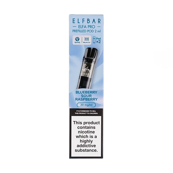 BUY 1 GET 1 FREE | Blueberry Sour Raspberry Elfa Pro Prefilled Pods by Elf BarVAPE INDIA - Vape India