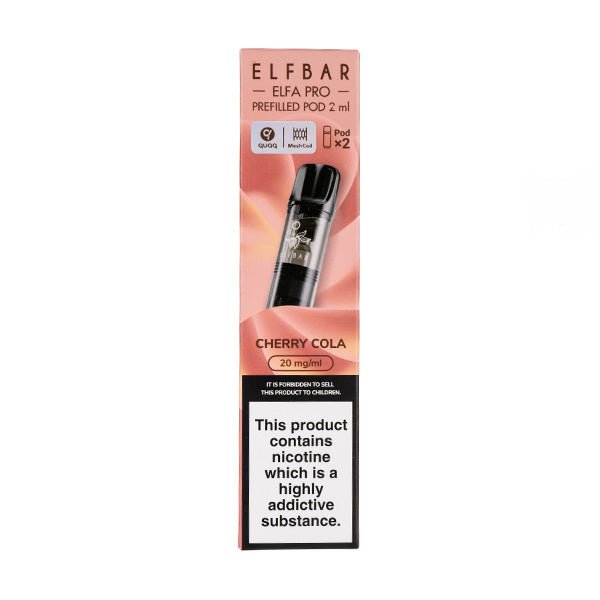 BUY 1 GET 1 FREE | Cherry Cola Elfa Pro Prefilled Pods by Elf BarVAPE INDIA - Vape India