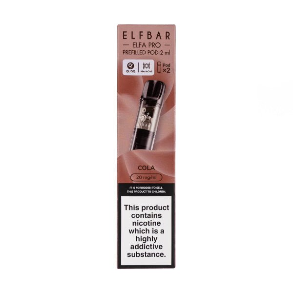 BUY 1 GET 1 FREE | Cola Elfa Pro Prefilled Pods by Elf BarVAPE INDIA - Vape India