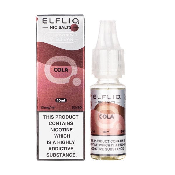 BUY 1 GET 1 FREE | Cola Nic Salt E - Liquid by Elf Bar ELFLIQVAPE INDIA - Vape India