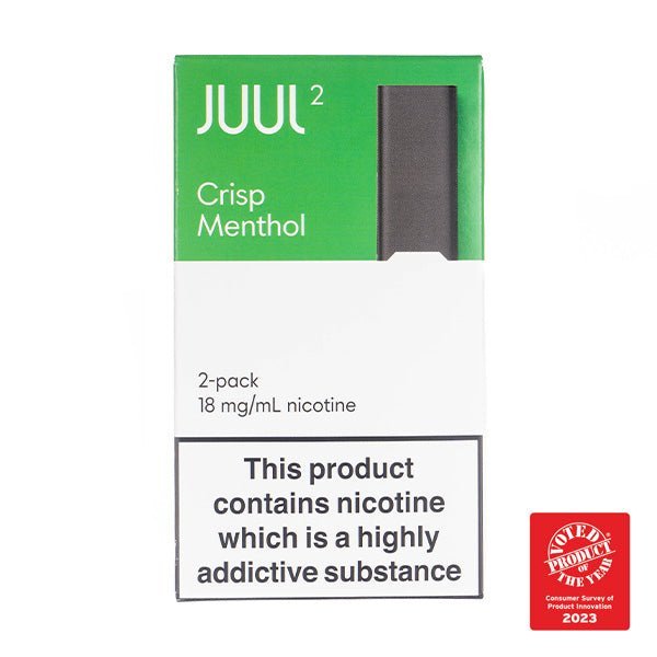 BUY 1 GET 1 FREE | Crisp Menthol 18mg Juul2 PodsVAPE INDIA - Vape India