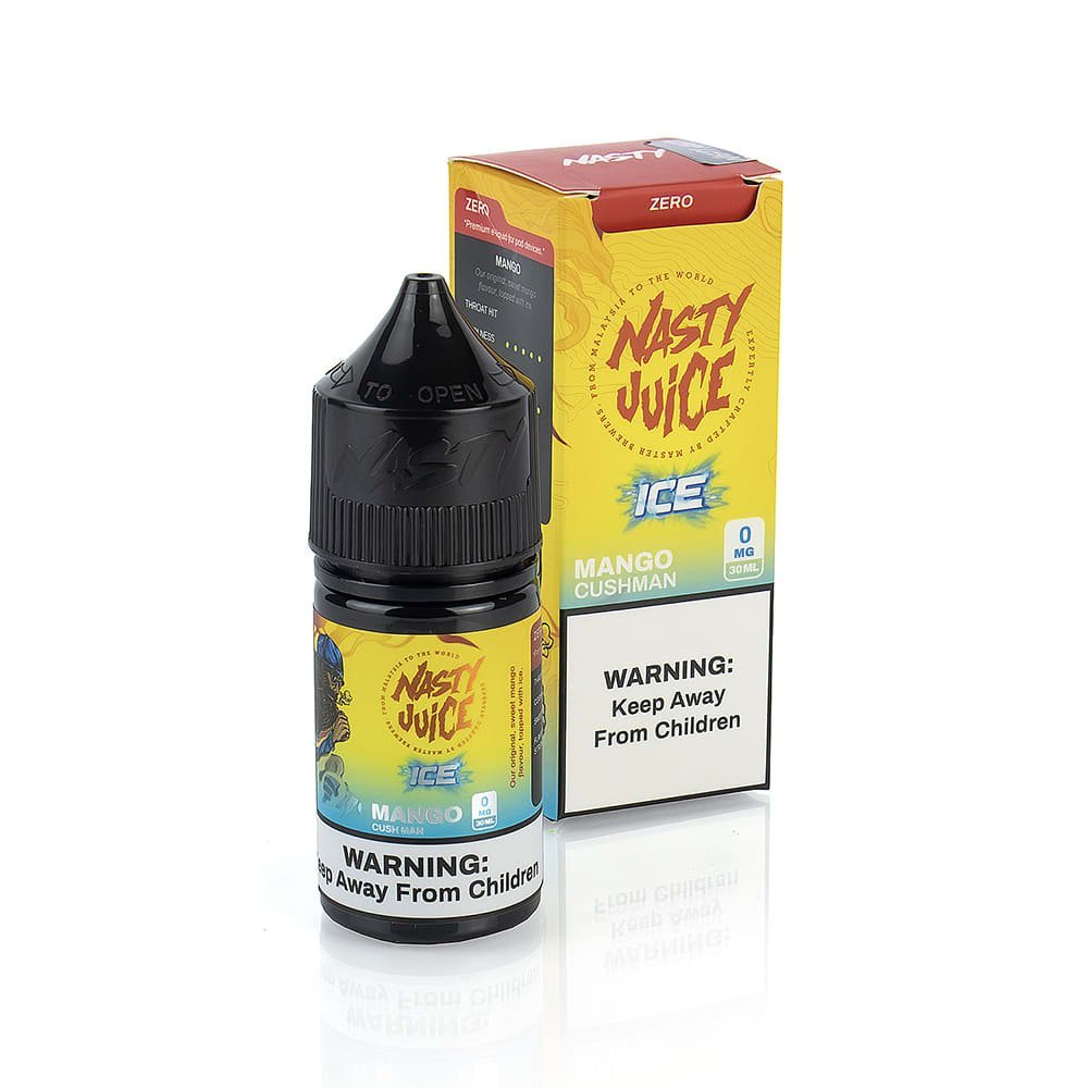 BUY 1 GET 1 FREE | Cush Man Ice - Nasty Salt | 30Ml Vape Juice | 35MG, 50MG | Vape India - Vape India